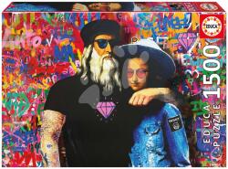 Educa Puzzle Leo and Lisa TV Boy Educa 1500 darabos és Fix ragasztó (20181)