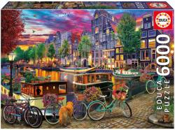 Educa Puzzle Cycling in Amsterdam Educa 6000 darabos (20330)