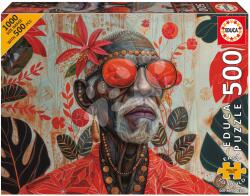 Educa Puzzle Guardian of the Tropics Educa 500 darabos és Fix ragasztó (20238)