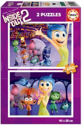 Educa Puzzle Disney Inside Out Educa 2x100 darabos 6 évtől (20100)