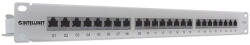 Manhattan Patch panel - CAT6 FTP árnyékolt patch panel, 24 portos, 1U, Szürke (720014) - bbmarket