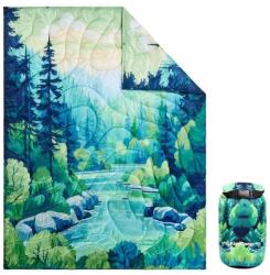 KINGCAMP Kempingtakaró Smart 150 XL KS2435 Forest fehér|kék|zöld