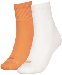 PUMA Women's Heart Crew Sock - Orange