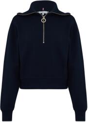 Tommy Hilfiger Блуза Tommy Hilfiger Zip Collar Sweatshirt - SMU NAVY