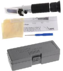 A. T. C. KÉZI REFRAKTOMÉTER 0-32% ITAL GYÜMÖLCSLÉ BOR 2év GARANCIA (S-DT-0167)