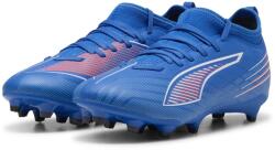PUMA Детски футболни бутонки Puma Childrens PUMA Ultra 5 Match Firm Ground Football Boots - Blue/White