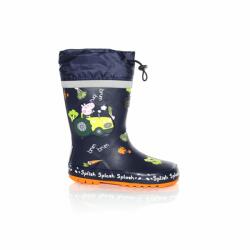 Regatta Детски гумени ботуши Regatta Unisex Kids' Splash Wellies - Navy Tractor