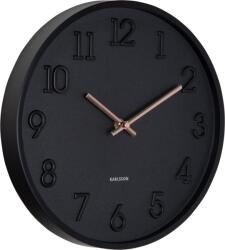 Karlsson Ceas de perete Calma, negru mat (KA6041BK)