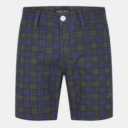 Brave Soul Къси панталони Brave Soul Mens Check Print Cotton Twill Shorts - Khaki/Nvy Check