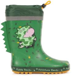 Regatta Гумени ботуши Regatta Peppa Pig Puddle Wellington - Dino Green