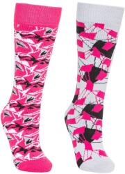 Trespass Чорапи Trespass Kids' Rockies Ski Socks - Platinum/Pink