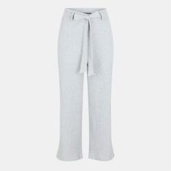 Brave Soul Панталони Brave Soul Rib Trousers with Tie Belt - Grey Marl