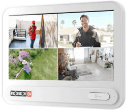 Provision-ISR MON-TCH7 beltéri 7"-os IPS kaputelefon monitor, 2 irányú audióval, UTP + WiFi, SD kártya (PR-MON-TCH-QNJ)
