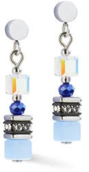 Coeur De Lion Mini cubes kék fülbevaló 4565-21-0700 (4565-21-0700)