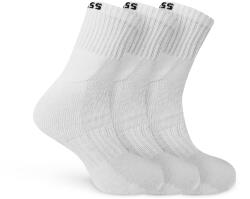 Boss Мъжки чорапи Boss 3-pack Quarter Sock Mens - White 100