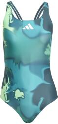 Adidas Дамски бански костюм Adidas Tie-Dyed Graphic V-Back Swimsuit Womens - Aurora Black