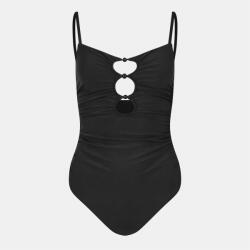 Jack Wills Бански костюм Jack Wills Women's JW Beaded Balconette Swimsuit - Black
