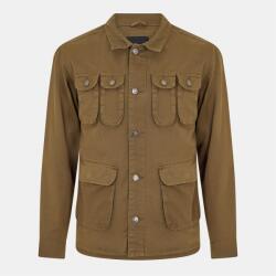 Brave Soul Яке Brave Soul Mens Lightweight Jacket with Multi Pocket Detail - Khaki