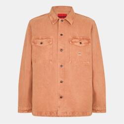 HUGO BOSS Риза Hugo Men's Enalu 01 Long-Sleeve Plain Shirt - Open Orange