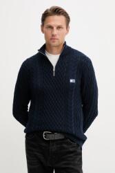 Tommy Hilfiger pamut pulóver könnyű, DM0DM22103 - kék XXL