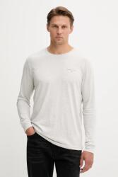 Tommy Hilfiger pamut hosszúujjú szürke, nyomott mintás, DM0DM21594 - szürke S