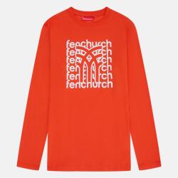 Fenchurch Тениска Fenchurch Men's Jones Long-Sleeve T-Shirt - Burnt Orange