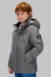 Calvin Klein gyerek télikabát - szürke 164