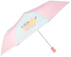 Erik editores Чадър Erik editores Foodie Pusheen Automatic Folding Umbrella - Pink (Multicolor)