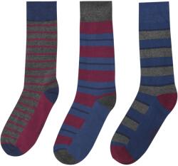 Firetrap Мъжки чорапи Firetrap 3 Pack Formal Socks Mens - Striped