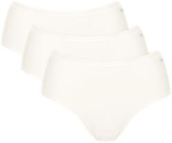 Sloggi Chiloți dama SLOGGI GO DAILY COTTON MIDI 3P SILK WHITE: M (10222325_00GZ M)