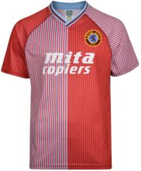 Score Draw Футболна фланелка Score Draw Score Draw Aston Villa Home Shirt 1988/89 - Claret/Blue