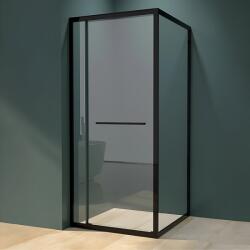 Water Fun Firenze || zuhanykabin Black 6mm 80 cm, NANO (ZBS-819) - waterfun