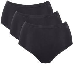Sloggi Chiloți dama SLOGGI GO DAILY COTTON HIGHWAIST 3P BLACK: XL (10222332_0004 XL)