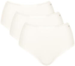 Sloggi Chiloți dama SLOGGI GO DAILY COTTON HIGHWAIST 3P SILK WHITE: L (10222332_00GZ L)