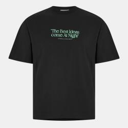 OFF WHITE Тениска OFF WHITE Men's Best Ideas Cotton Short Sleeve Crew Neck T-Shirt - Black/Green
