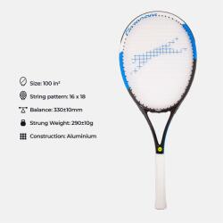 Slazenger Тенис ракета Slazenger Volt Tennis Racket - White/Blue