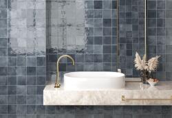 Equipe Cerámicas VERTICALE 10*10 DEEP ROYAL kék kocka csempe