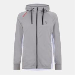 Luke Суичър Luke Men's Key Zip Hoodie - Mrl Lt Grey