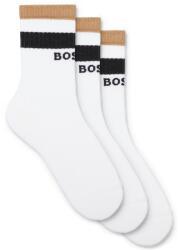 Boss Чорапи Boss Men's Rib Iconic Quarter Socks - White