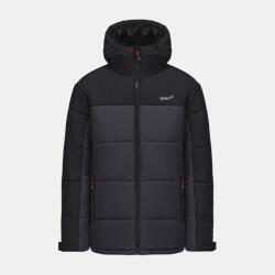 Gelert Яке Gelert Men's Hooded Long Sleeve Insulated Puffer Jacket - Grey/Black