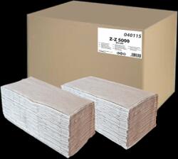  ZZ törölközőpapír szürke újrahasznosított (250 db/csomag) 1 év