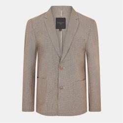 Brave Soul Сако Brave Soul Mens Light Blue Chambray Blazer with Pockets - LGrey Check