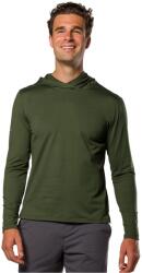 Nathan Суичър Nathan Men's Performance Hoodie - Forest Green