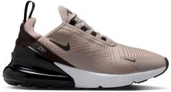 Nike Дамски маратонки Nike Air Max 270 Ladies Trainers - Gry/Wht/Blk