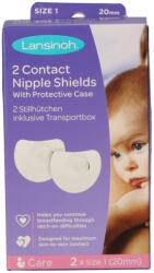 Lansinoh kontakt bimbóvédő szilikon mini - 2 db