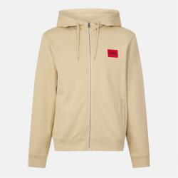HUGO BOSS Суичър Hugo Daple Zip Through Hoodie - Open Beige