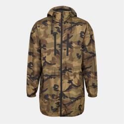 Brave Soul Анорак Brave Soul Mens Lightweight Camo Print Oversized Parka - Khaki Print