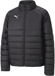 PUMA Яке Puma Men's Teamliga Insulated Zip Padded Puffer Jacket - Black/White
