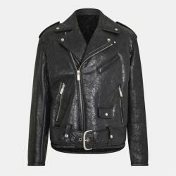 OFF WHITE Яке OFF WHITE Men's Shearling Jacket - Black