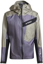 adidas Непромокаемо яке Adidas Men's Track Gore-Tex Waterproof Jacket - Aurora Black